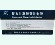 复方甘草酸苷注射液价格对比 扬州中宝 10支