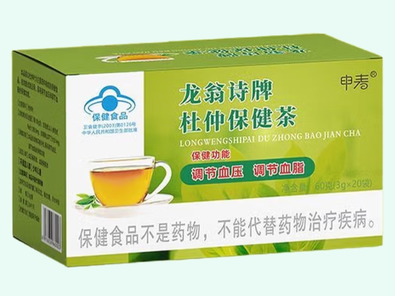 龙翁诗牌杜仲保健茶