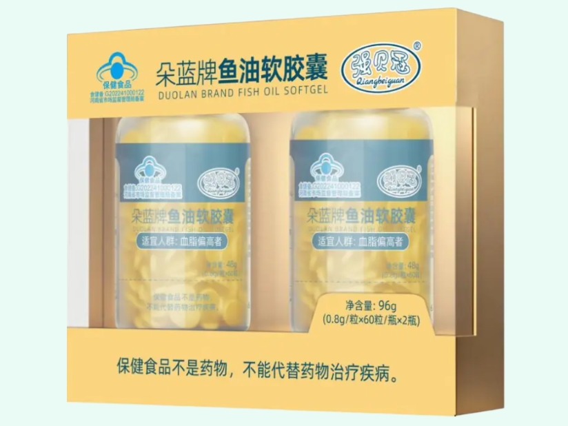 朵蓝牌鱼油软胶囊