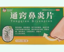 通窍鼻炎片价格对比 48片 蜀汉本草