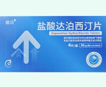 建功盐酸达泊西汀片价格对比 4片