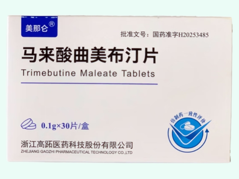马来酸曲美布汀片