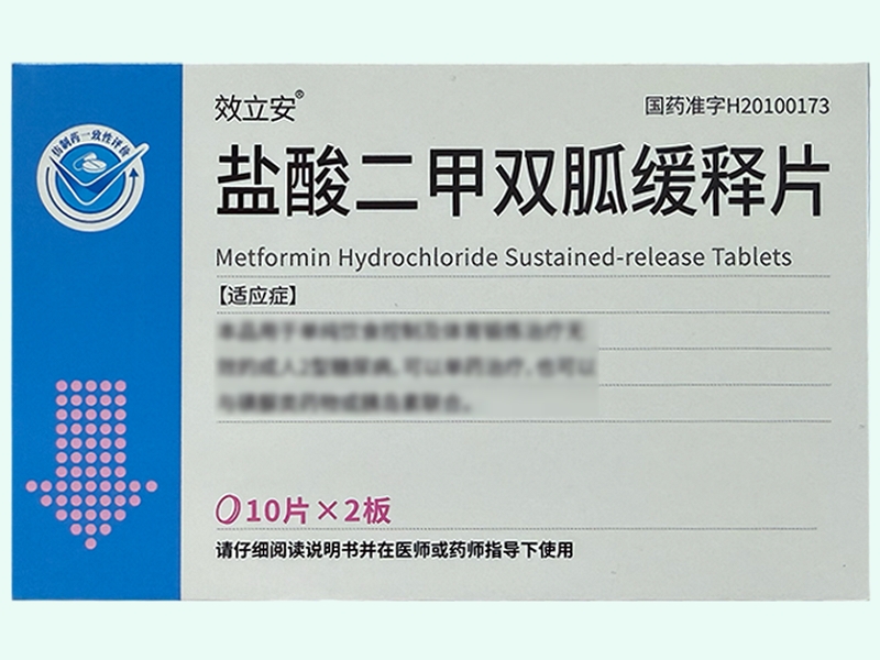 盐酸二甲双胍缓释片