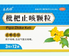 乐药师枇杷止咳颗粒价格对比
