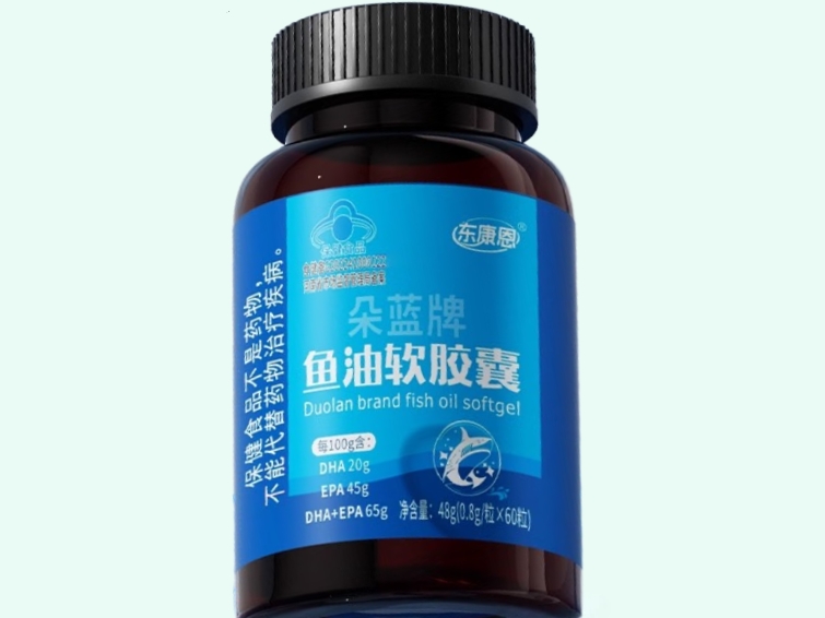 朵蓝牌鱼油软胶囊
