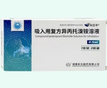 科艾平吸入用复方异丙托溴铵溶液价格对比