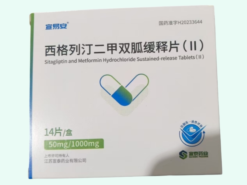 西格列汀二甲双胍缓释片(Ⅱ)