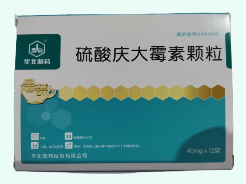 硫酸庆大霉素颗粒