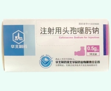 华北制药注射用头孢噻肟钠价格对比 0.5g*10支