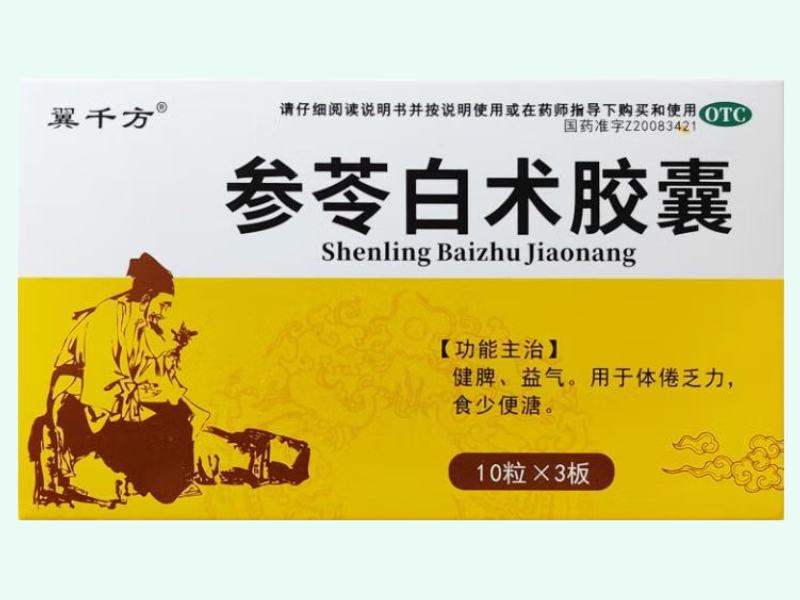 参苓白术胶囊