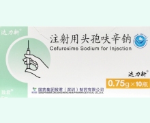 注射用头孢呋辛钠(达力新)价格对比 10支