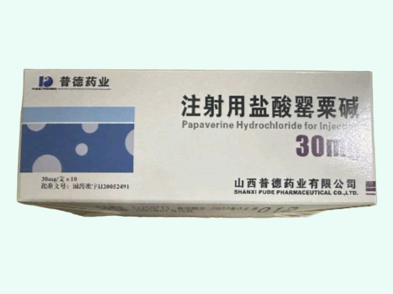 注射用盐酸罂粟碱