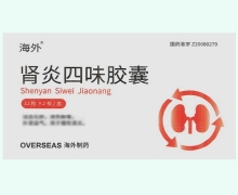 海外肾炎四味胶囊价格对比 24粒