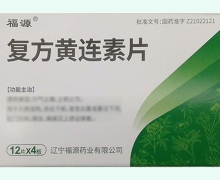 复方黄连素片价格对比 48片 辽宁福源药业