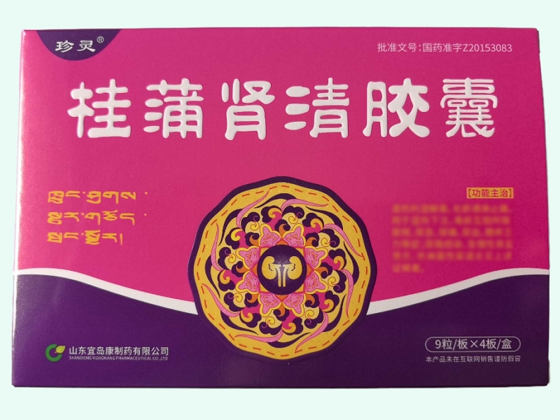 桂蒲肾清胶囊