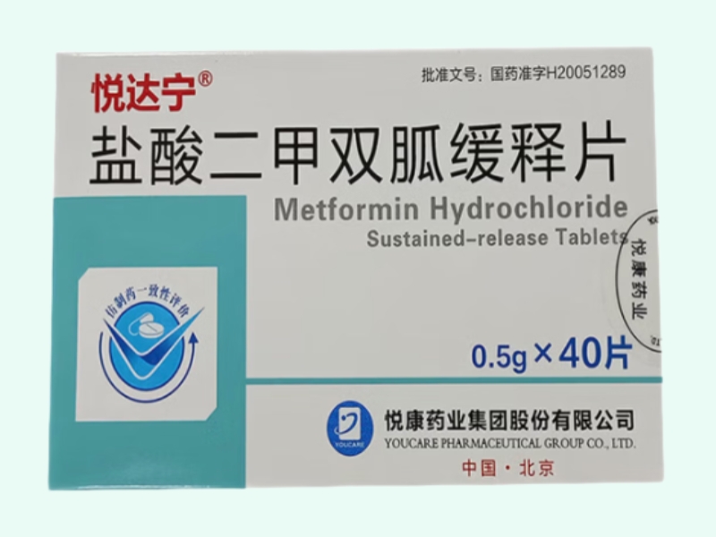 盐酸二甲双胍缓释片