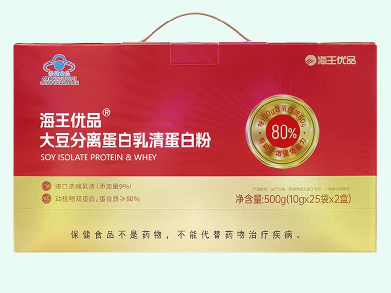 海王优品®大豆分离蛋白乳清蛋白粉