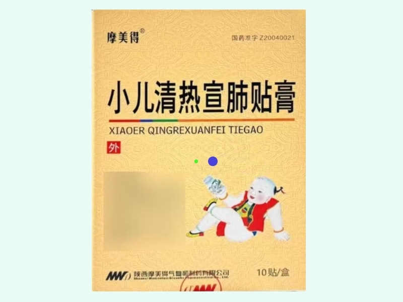 小儿清热宣肺贴膏