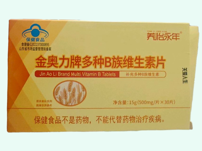 金奥力牌多种B族维生素片