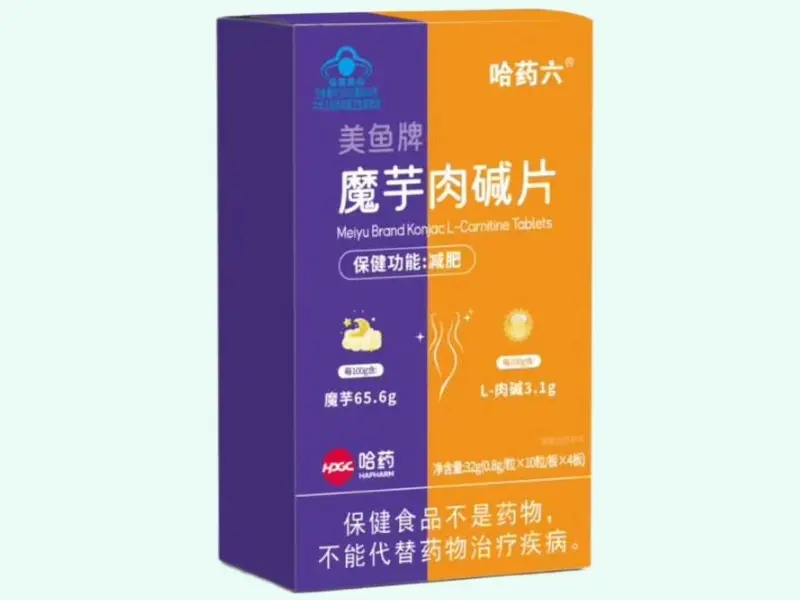 美鱼牌魔芋肉碱片