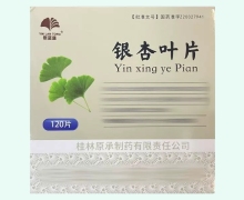 银蓝通银杏叶片价格对比 120片 圣特药业