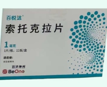 索托克拉片价格对比 1mg 百悦达