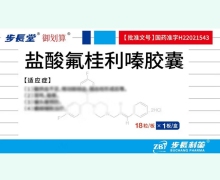 步长堂御划算盐酸氟桂利嗪胶囊价格对比 18粒