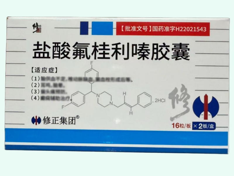 盐酸氟桂利嗪胶囊