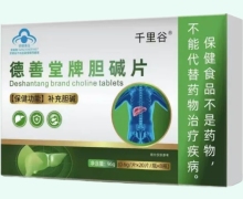 千里谷德善堂牌胆碱片价格对比 160片