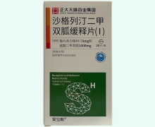 沙格列汀二甲双胍缓释片(Ⅰ)价格对比 正大天晴