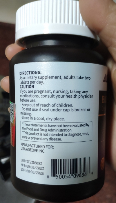 AOMEVOR BIOTIN FOLATE