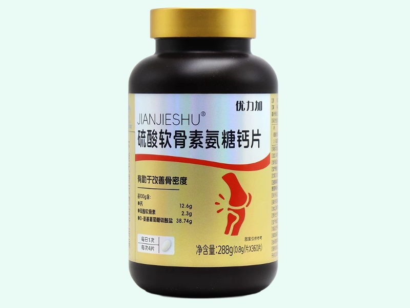 JIANJIESHU®硫酸软骨素氨糖钙片