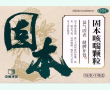 固本咳喘颗粒价格对比 21袋 中美华东