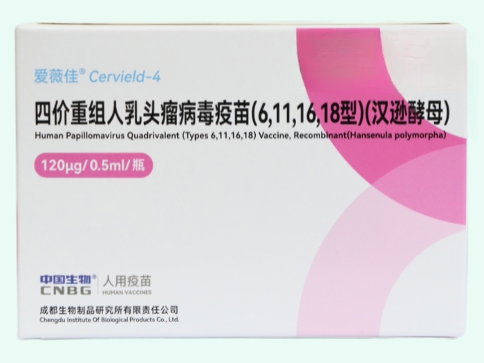四价人乳头瘤病毒疫苗(汉逊酵母)