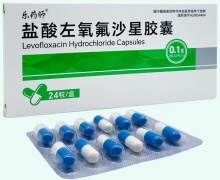 乐药师盐酸左氧氟沙星胶囊价格对比 24粒