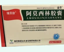 瑞贝欣阿莫西林胶囊价格对比 28粒 金石