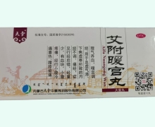 天奇艾附暖宫丸价格对比 10丸