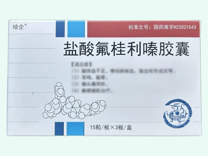 盐酸氟桂利嗪胶囊