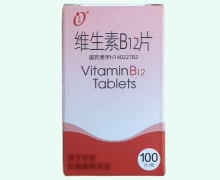金长兴维生素B12片价格对比 100片 带盒