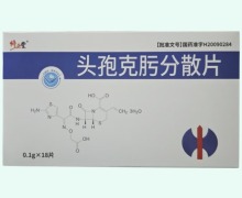 修正堂头孢克肟分散片价格对比 0.1g*18片 金鸿药业