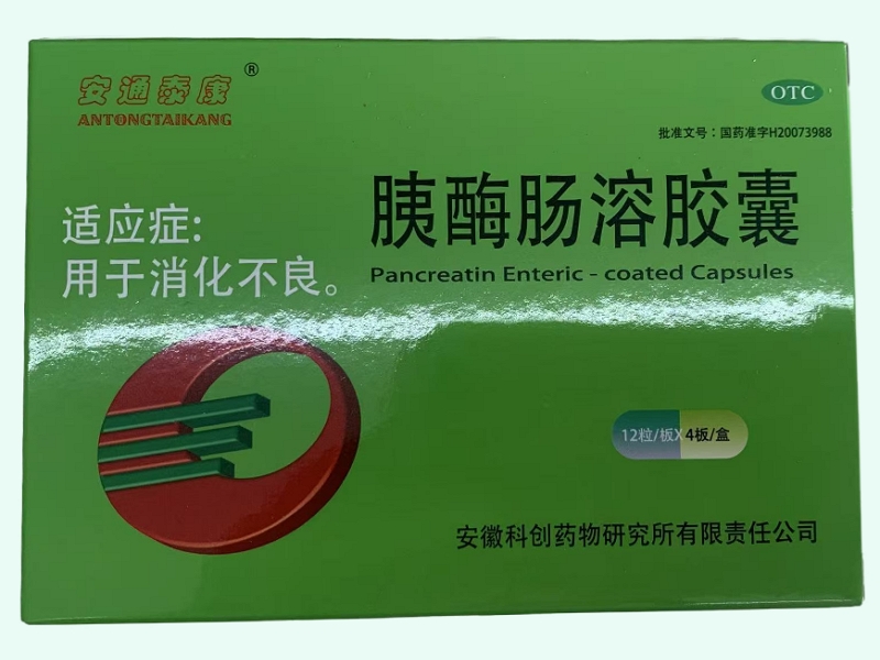 胰酶肠溶胶囊