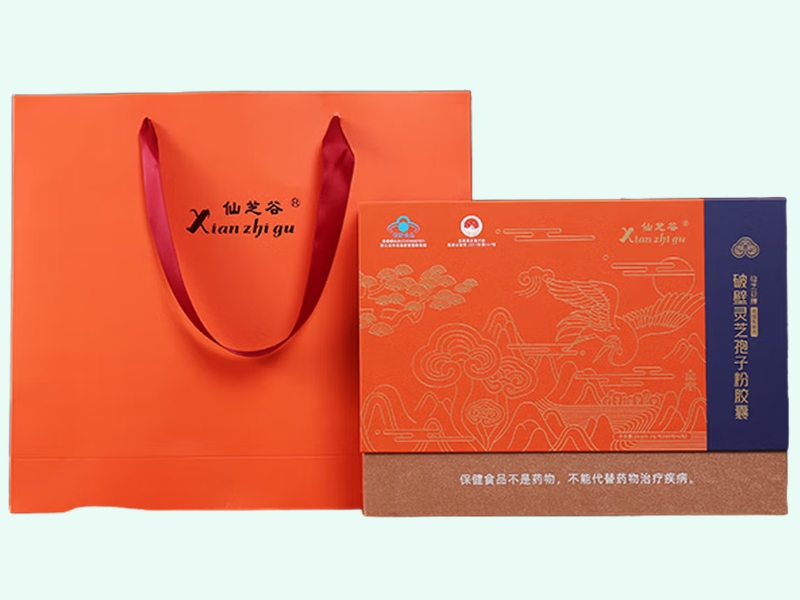 仙芝谷牌破壁灵芝孢子粉胶囊