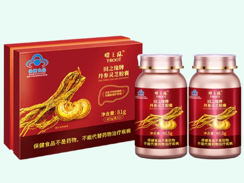 田之缘牌丹参灵芝胶囊