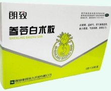 朗致参苓白术散价格对比 10袋 双人药业