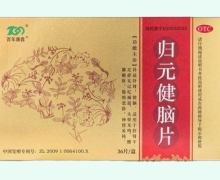归元健脑片价格对比 36片 百年康鑫