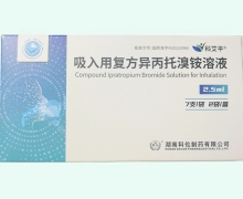 科艾平吸入用复方异丙托溴铵溶液价格对比