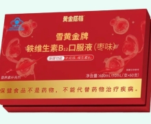 雪黄金牌铁维生素B12口服液(枣味)价格 60支 黄金搭档