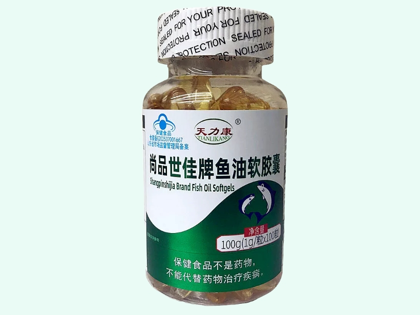 尚品世佳牌鱼油软胶囊