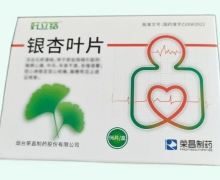 银杏叶片(荣昌制药)价格对比 96片