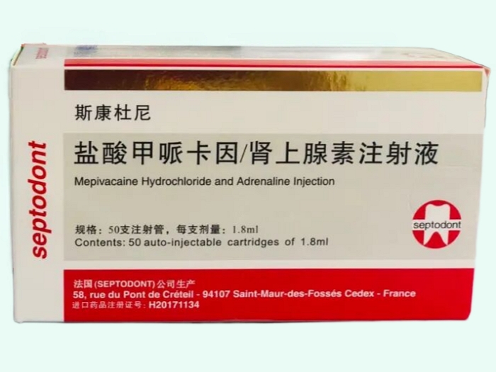 盐酸甲哌卡因/肾上腺素注射液